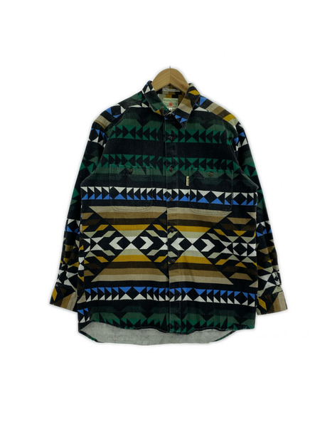 OLD・VINTAGE ジャケット 80S 初期タグ UNIQLO ネイティブ柄ジャケット (F)