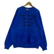 OLD・VINTAGE 80s FRUITE OF THE LOOMボディ プリントスウェット