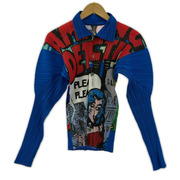 PLEATS PLEASE 長袖シャツ アメコミ柄 (3)