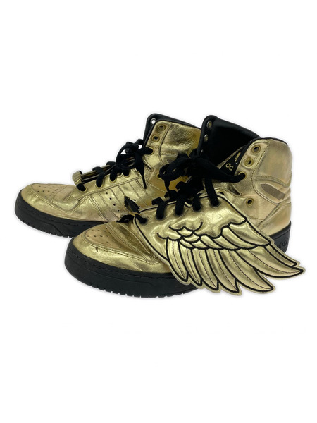 adidas スニーカー JS Wings 1.0 26.5cm ゴールド