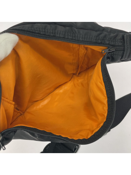 PORTER ボディバッグ タンカー ウエストバッグ 黒 L