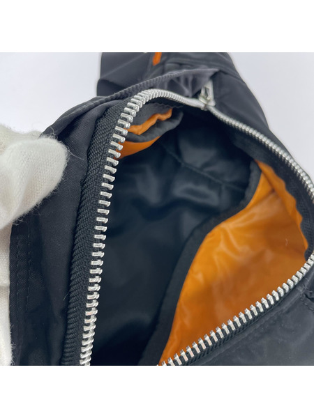 PORTER ボディバッグ タンカー ウエストバッグ 黒 L