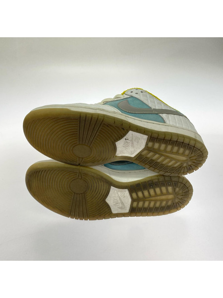 NIKE SB スニーカー ×FTC DUNK LOW White/Blue 27.5cm