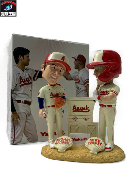 大谷翔平 マイク・トラウト CITY CONNECT DOUBLE BOBBLEHEAD 開封品 ダメージあり ロサンゼルス・エンゼルス SHOHEI OHTANI  ボブルヘッド｜商品番号：2100215490059 - 買取王国ONLINESTORE