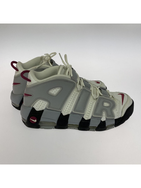NIKE スニーカー Air More Uptempo Rosewood and Wolf Grey