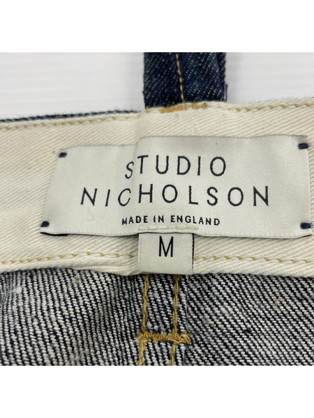 STUDIO NICHOLSON デニム・ジーンズ PYAD SELVEDGE DENIM インディゴ[値下]