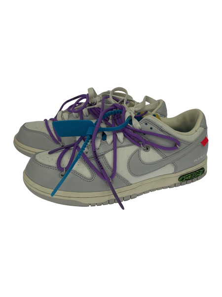 NIKE スニーカー ×OFF-WHITE DUNK LOW 26cm