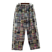 Supreme×GOODENOUGHPatchwork Madras Full Zip Track Pant