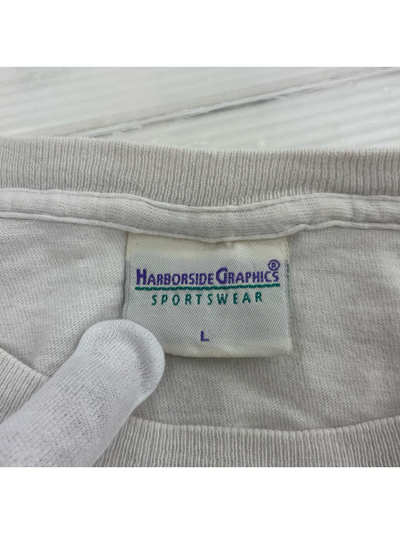OLD・VINTAGE 半袖Tシャツ・カットソー HARBORSIDE GRAPHICS プリントT