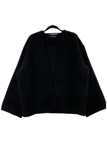 Lamrof 23AW Deco Mohair Cardigan モヘヤカーディガン F ブラック