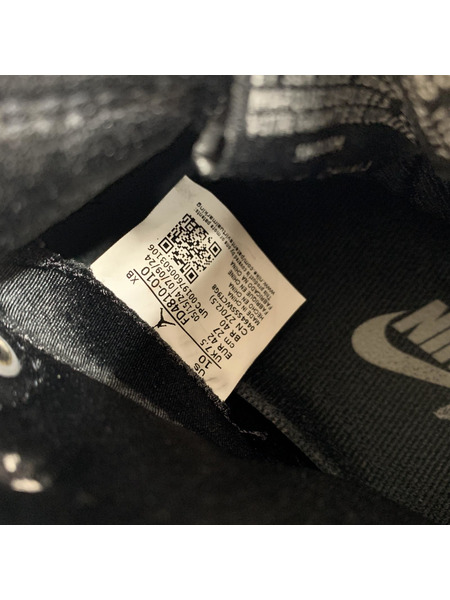 NIKE スニーカー Air Jordan 1 Retro High OG 27cm 黒/シルバー