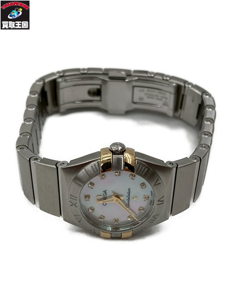 OMEGA オメガ Constellation コンステレーション 12ポイントダイヤ 26年2月仕上げ済み レディース QZ 
