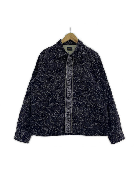 TENDERLOIN 長袖シャツ コーデュロイ 紫