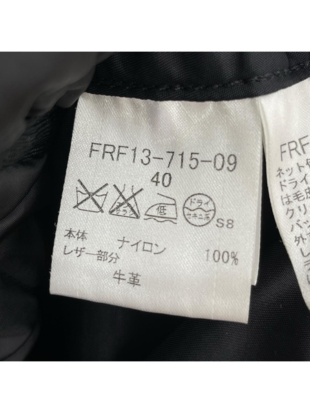 BURBERRY BLUE LABEL ソノ他 ファー付キ モッズコート 黒 40[値下]