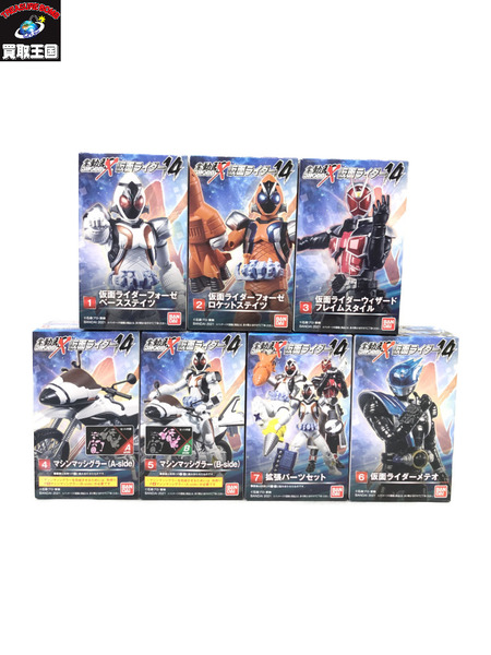 仮面ライダー14 SHODO-X 掌動駆 7種セット｜商品番号：2100200882593