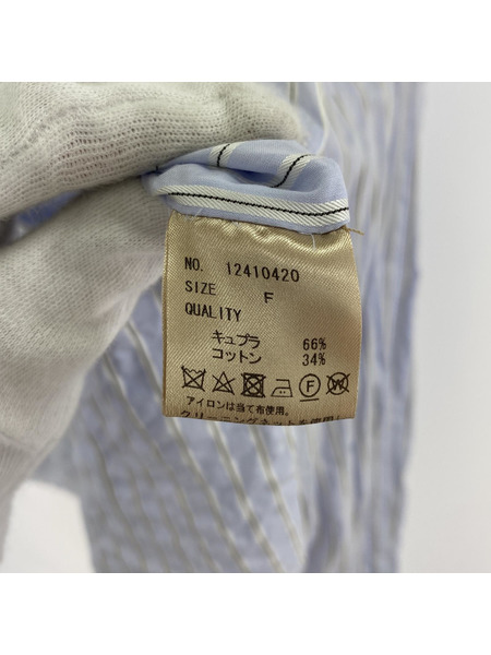 TODAYFUL 長袖シャツ 24SS Stripe Short Shirts (F)