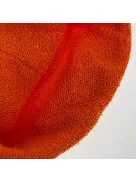 NEW ERA ニットキャップ ×BOTT オレンジ