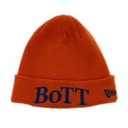 NEW ERA ニットキャップ ×BOTT オレンジ