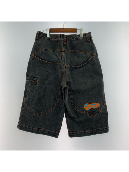 OLD・VINTAGE ショートパンツ JNCO/デニム/ハーフパンツ/黒系