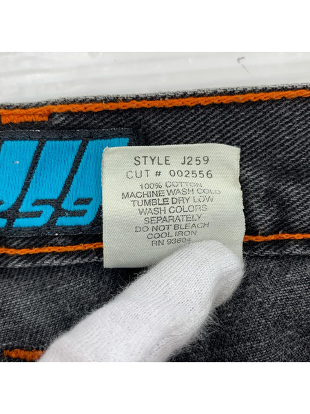 OLD・VINTAGE ショートパンツ JNCO/デニム/ハーフパンツ/黒系