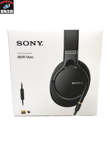 SONY　ステレオヘッドホン　MDR-1AM2　黒　ソニー　