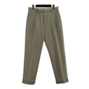 WACKO MARIA×DORMEUIL PLEATED TROUSERS TYPE-2 S グレージュ