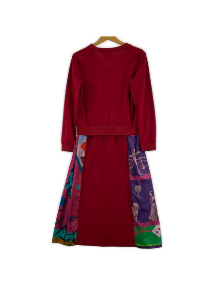 MUVEIL 長袖ワンピース × M!DOR! 赤