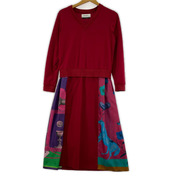 MUVEIL 長袖ワンピース × M!DOR! 赤