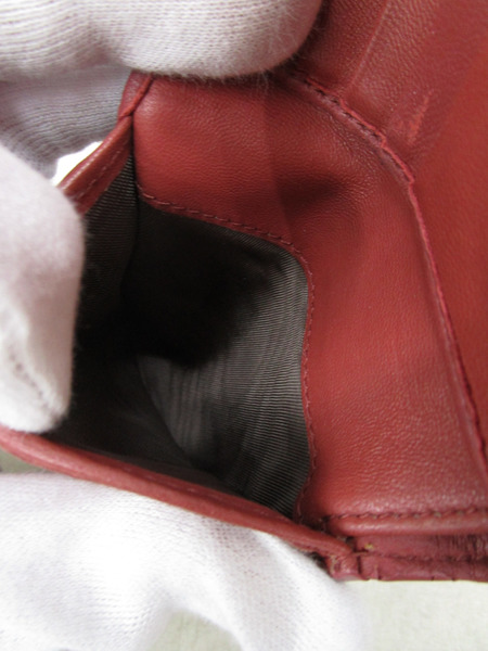 コンパクトウォレット Bottega Veneta イントレチャート 2つ折り財布