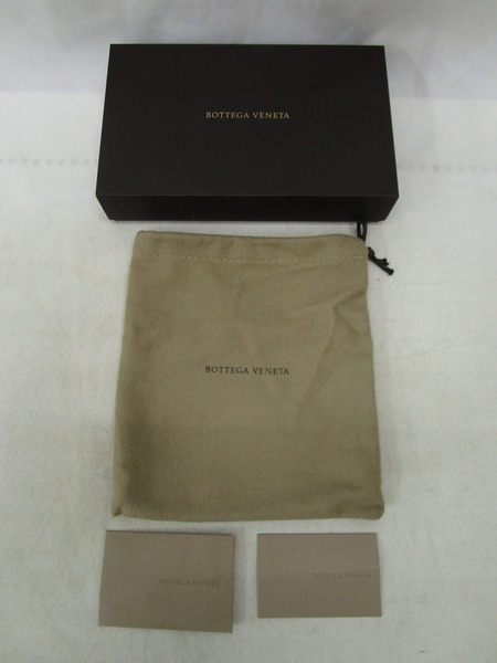 コンパクトウォレット Bottega Veneta イントレチャート 2つ折り財布