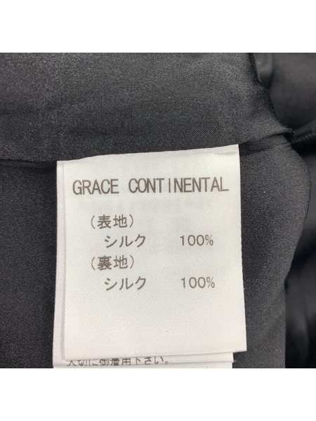 GRACE CONTINENTAL フリルワンピース　黒