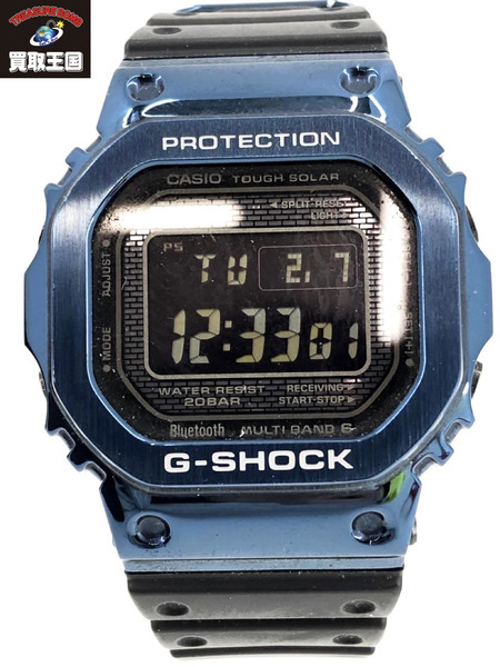CASIO G-SHOCK GMW-B5000 タフソーラー Bluetooth ブルーメタリック[値
