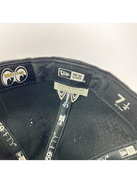 NEW ERA キャップ MOON EYES キャップ 黒
