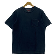 Supreme 半袖Tシャツ・カットソー ポケット (M) 黒