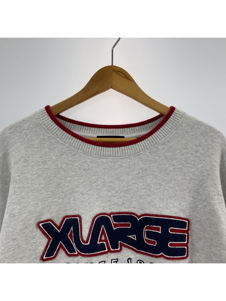 XLARGE ATHLETIC LOGO CREWNECK SWEAT L