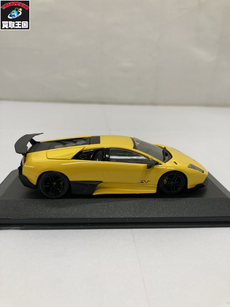 ミニチャンプス  ランボルギーニ ムルシエラゴ LP670-4 SV イエロー 1/43