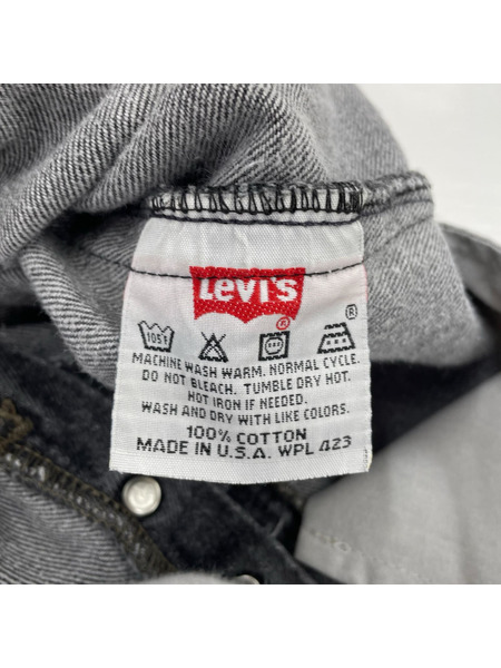 Levi's デニム・ジーンズ 501-0658 USA製 ブラックデニム