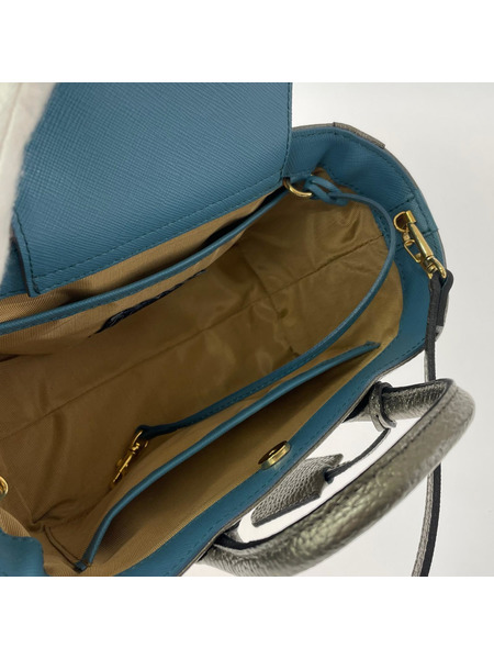 A.D.M.J ショルダーバッグ レザーバッグ 2WAY