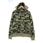 A BATHING APE SHARK FULLZIP PARKA シャーク フルジップパーカ sizeM