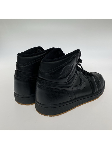 NIKE スニーカー AIR JORDAN 1 HIGH Black Gum 555088-020