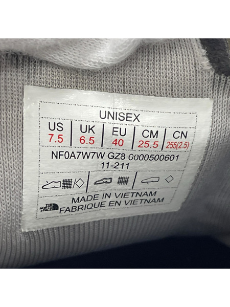 THE NORTH FACE スニーカー 25.5cm/グレー