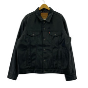 Levi's PREMIUM THE TRUCKER JKT LEATHER XL 黒 PC9-A5019-0000