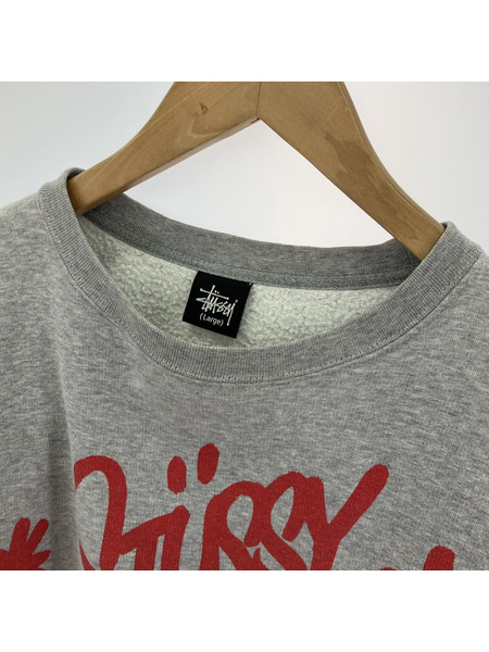 STUSSY TOKYO CREW スウェット グレー