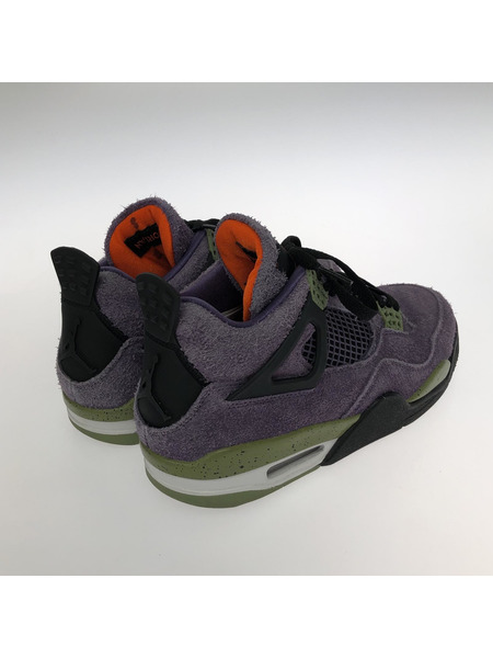 NIKE AIR JORDAN 4 RETRO CANYON PURPLE (27.0cm)