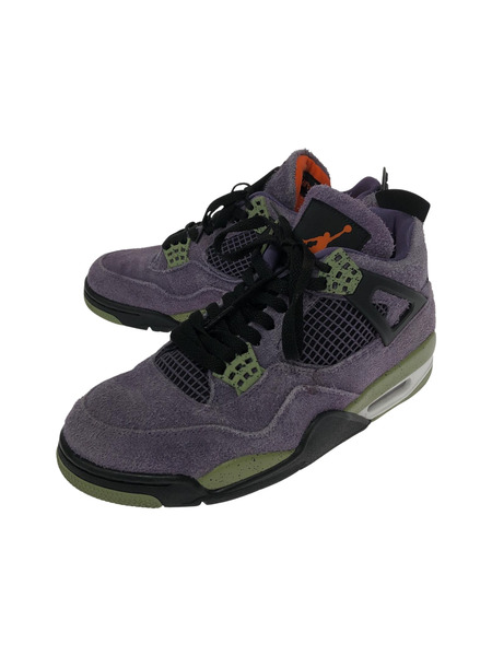 NIKE AIR JORDAN 4 RETRO CANYON PURPLE (27.0cm)