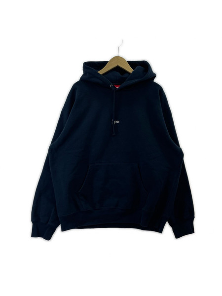 Supreme パーカー 24AW Micro Logo (L) 紺