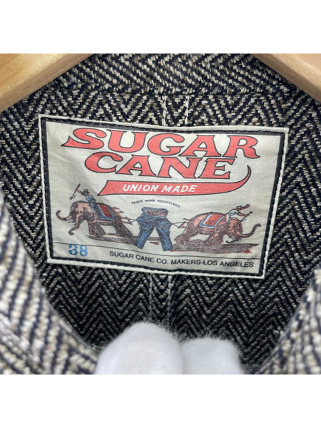 SUGAR CANE ジャケット FICTION ROMANCE NDIGO TWEED WORK COAT