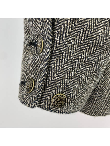 SUGAR CANE ジャケット FICTION ROMANCE NDIGO TWEED WORK COAT
