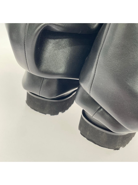 ブーツ POOLDE Melted Wedge Boots 39