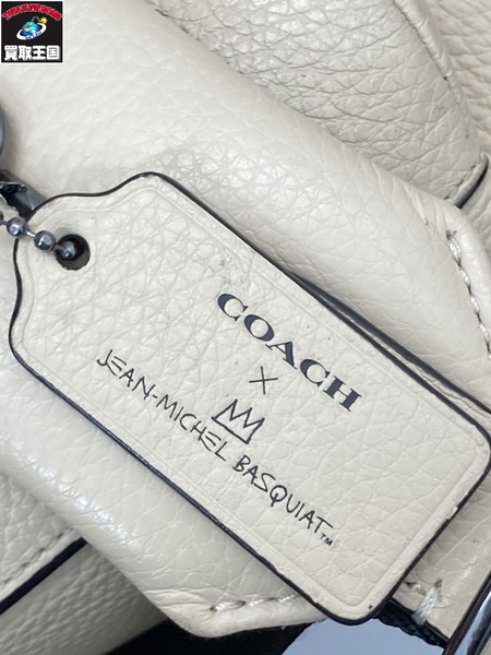 リュックサック・バックパック BASQUIATコラボ アート バックパック  アイボリー